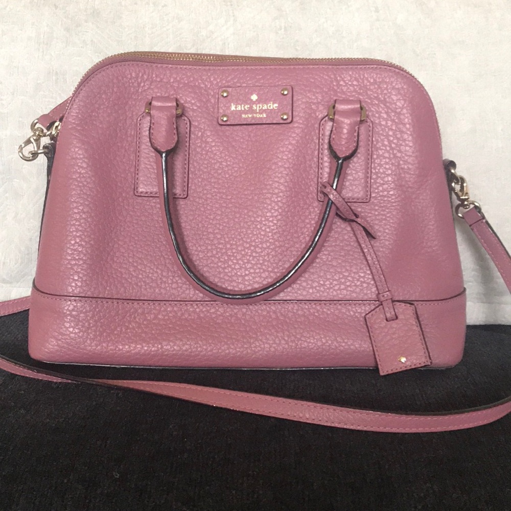 Mauve Kate Spade purse